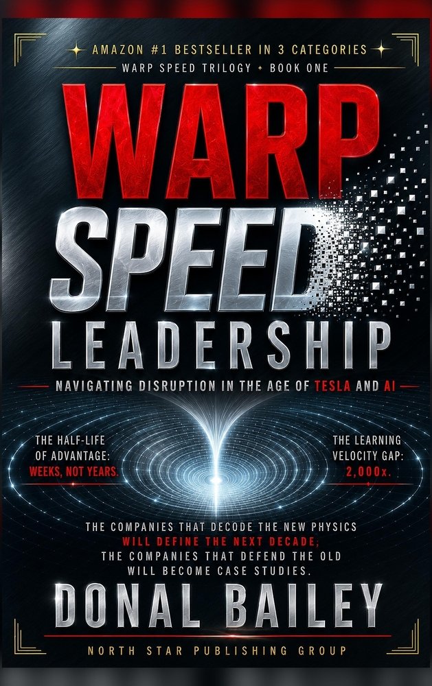 Warp Speed Leadership, bookstore hardcover
